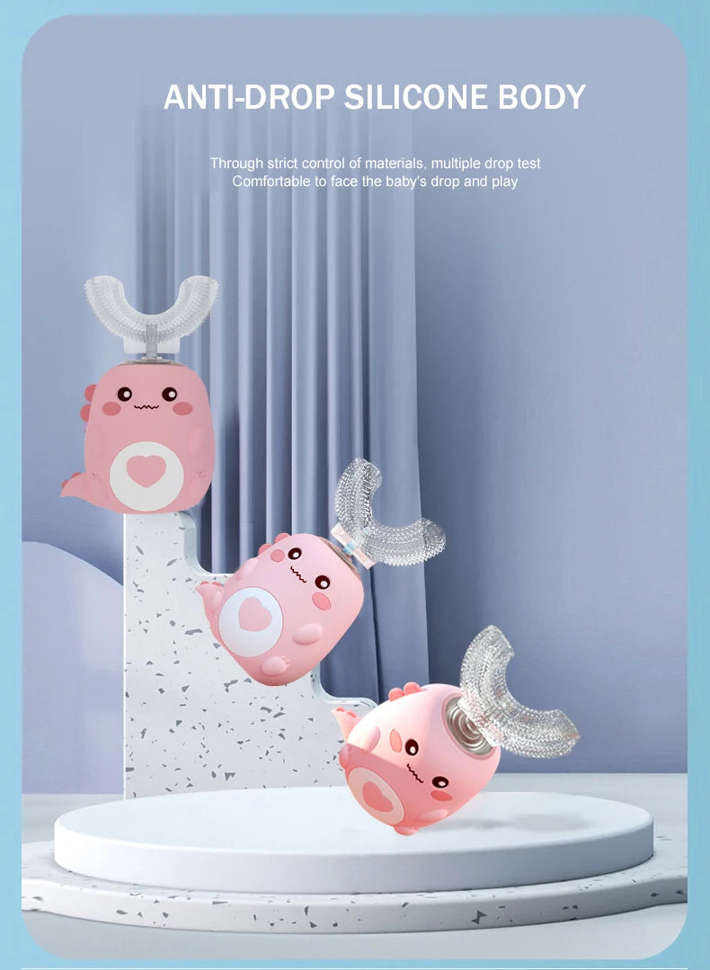 U-shaped Electric Toothbrush (Ages 2-6, 6-12)