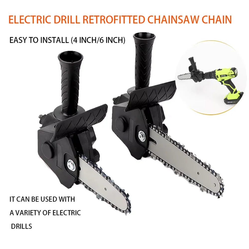 Chainsaw Drill/Screwdriver Attachment