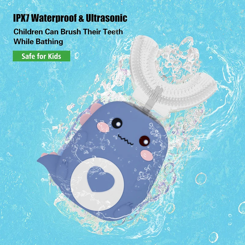 U-shaped Electric Toothbrush (Ages 2-6, 6-12)