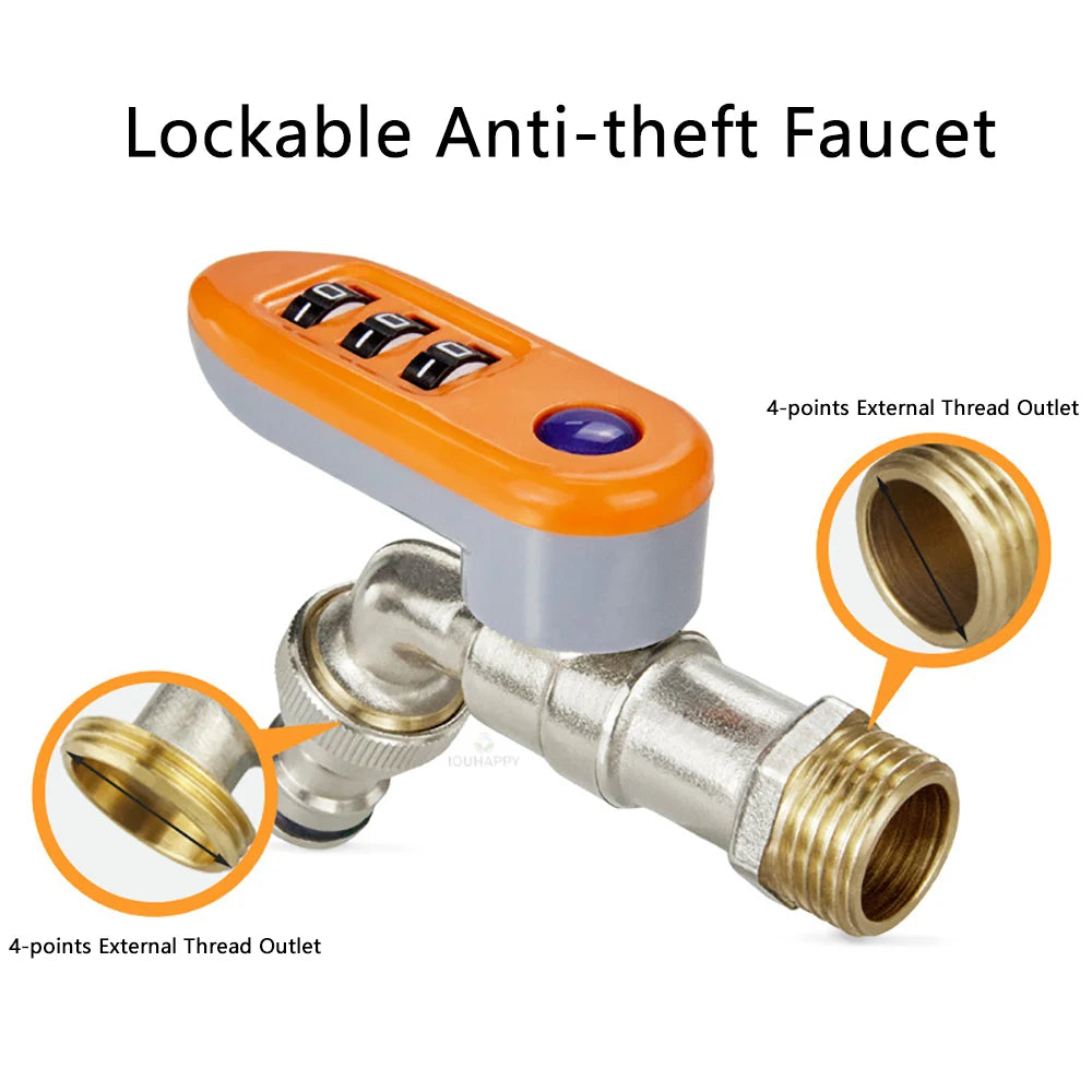 Lockable Outdoor Faucet – Anti-Theft Water Tap