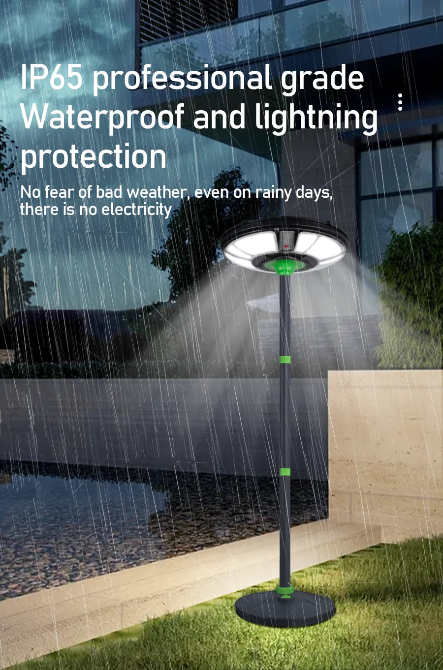 1000W Movable garden street lamp