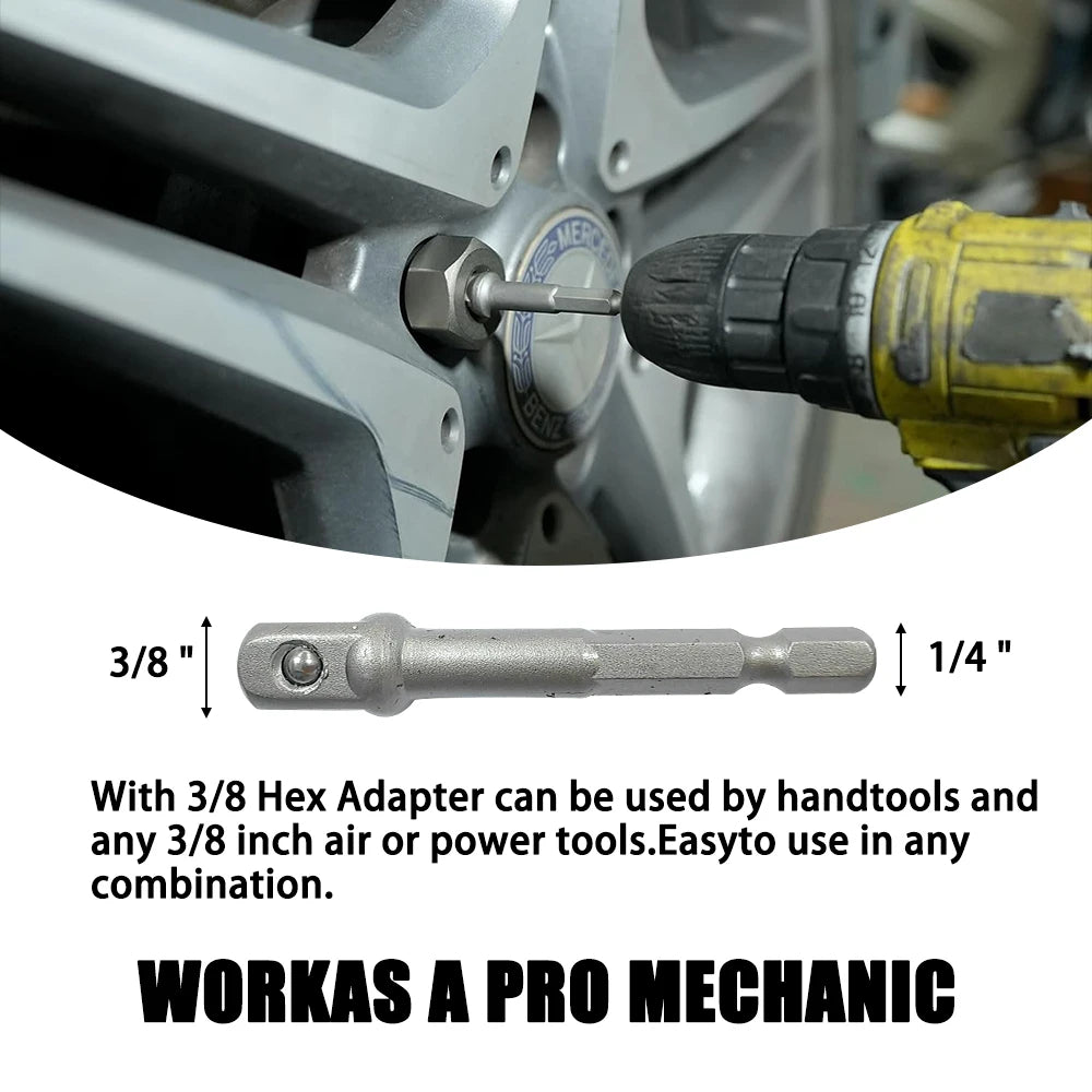 Damaged Nut & Bolt Extractor Set