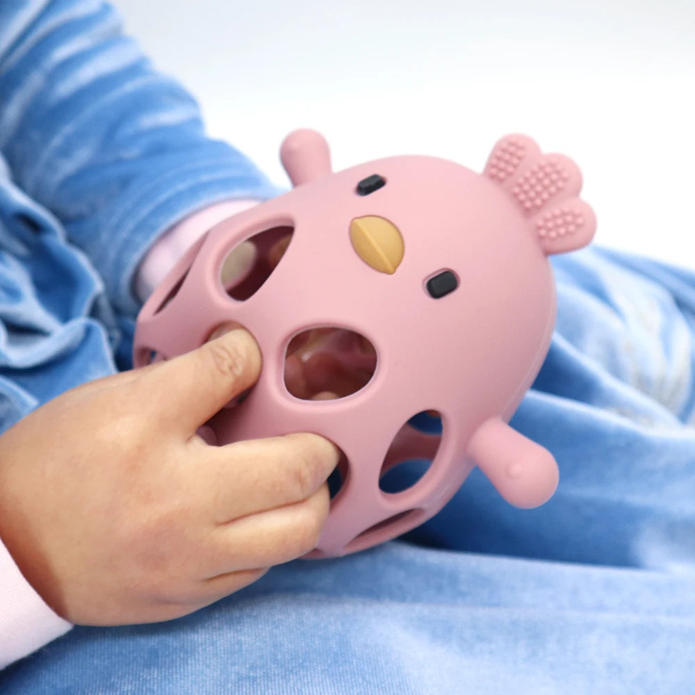 Baby Silicone Teether Chicken