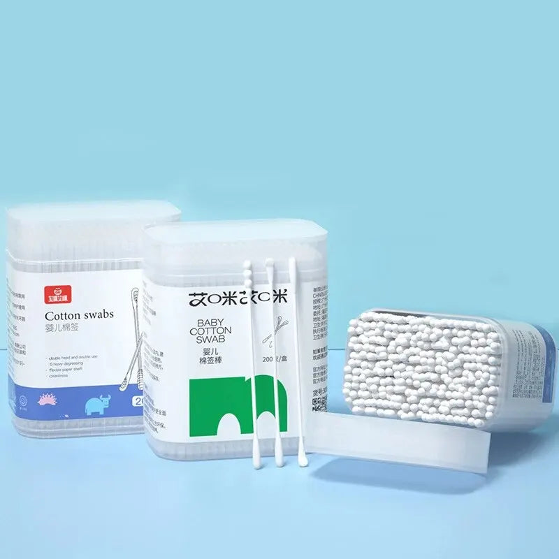 400/200 Pcs Double Head Cotton Swab