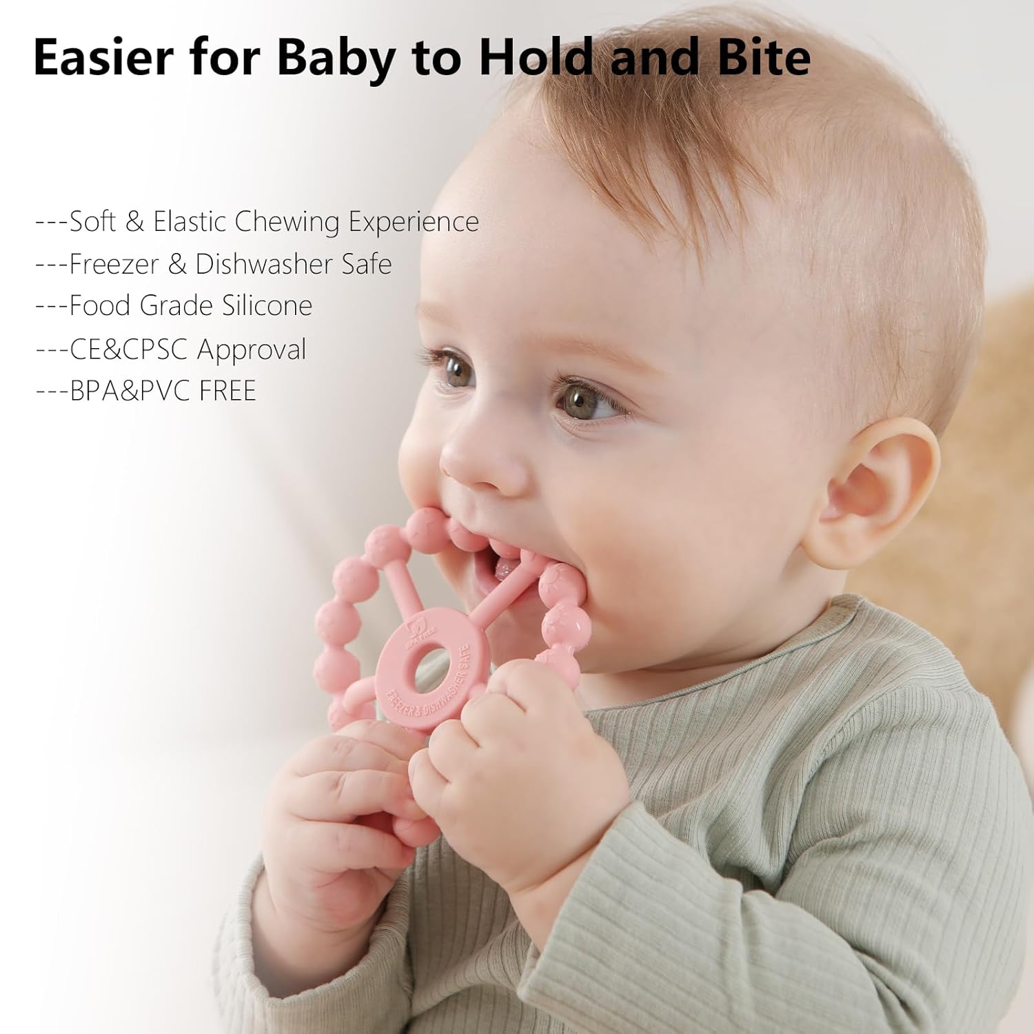 3 Pack Ring Teether