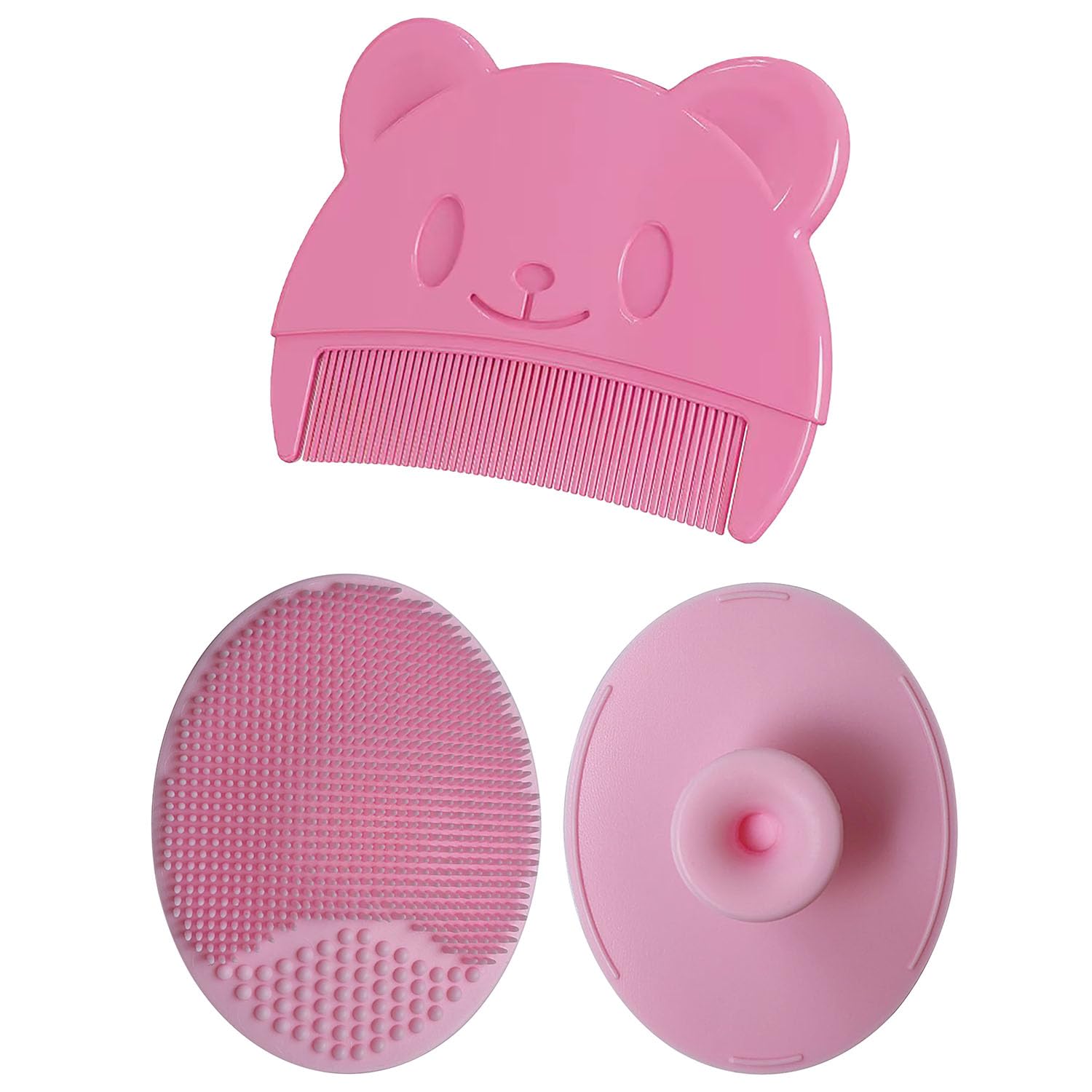 Baby Bath & Cradle Cap Brush Set (3pcs)