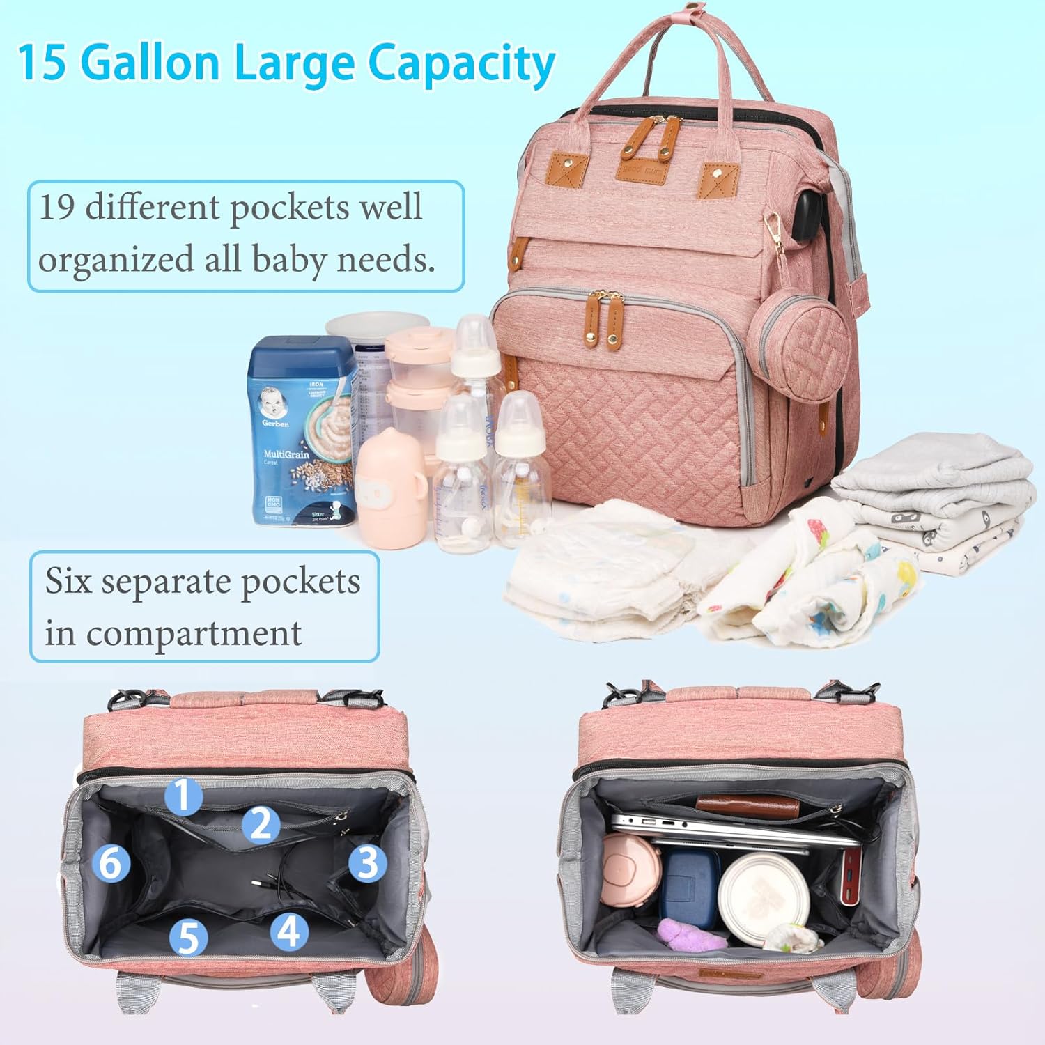 Diaper Bag Backpack