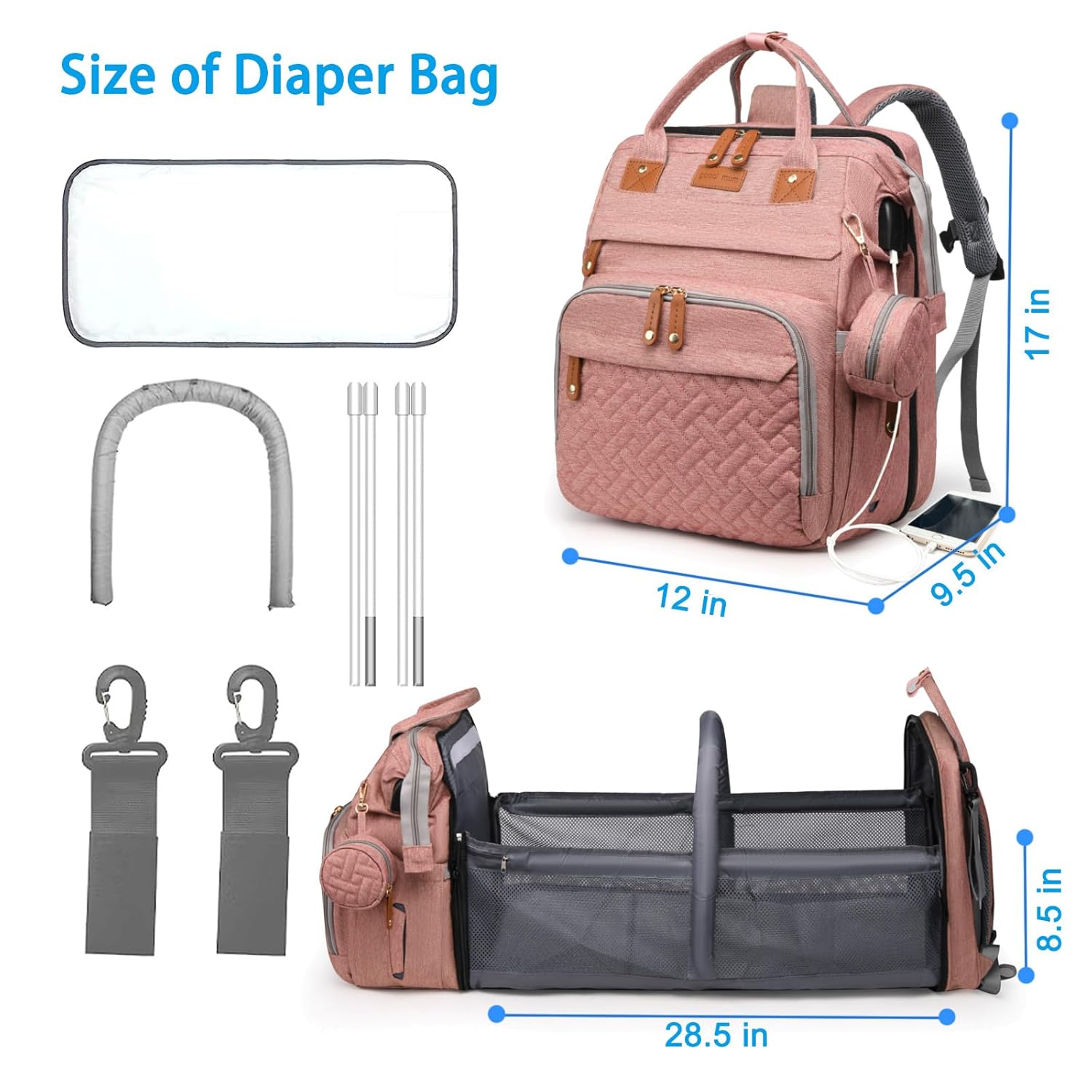 Diaper Bag Backpack