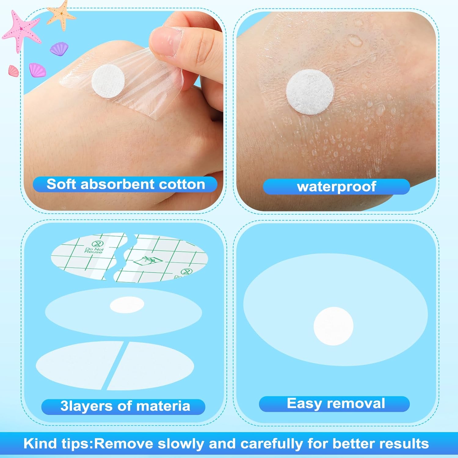 Disposable Baby Ear Covers (300 pcs)