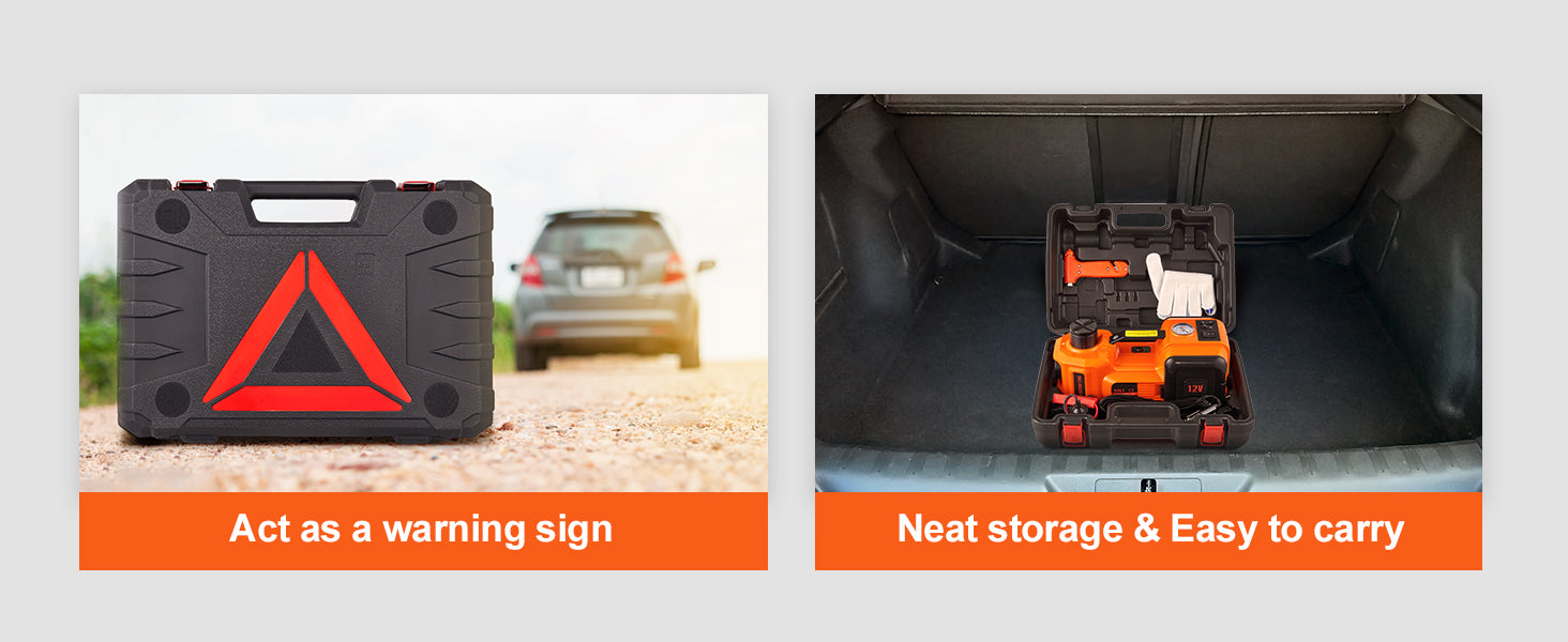 5-Ton Electric Hydraulic Car Jack Kit