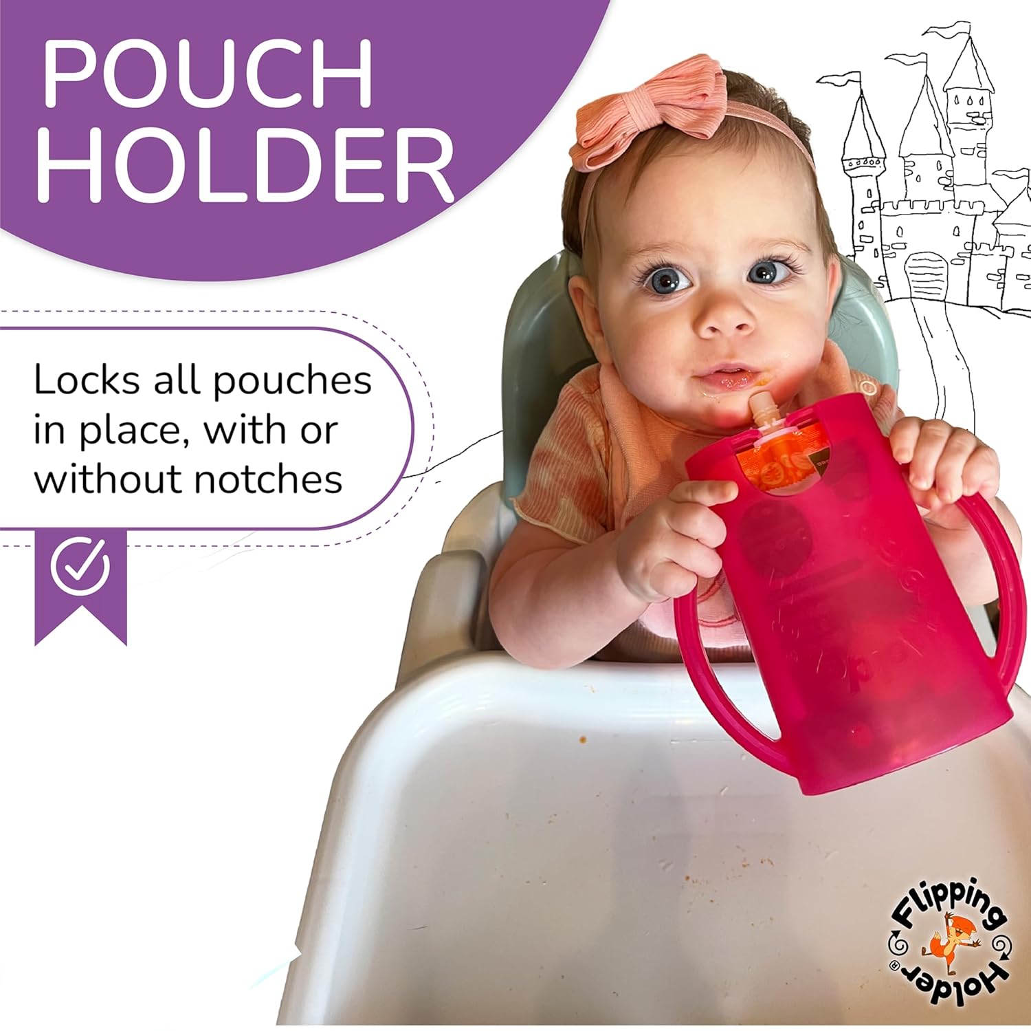 Pouch Holder for Kids