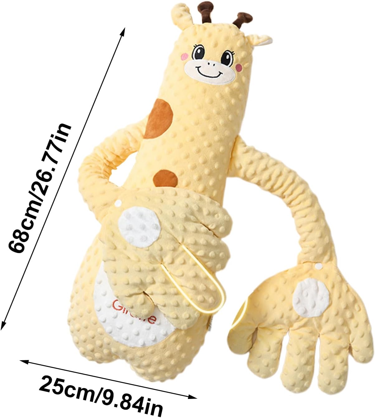 Baby Giraffe Calming Pillow