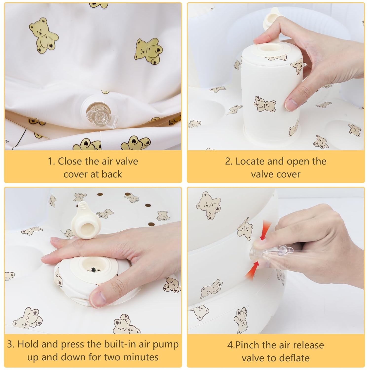 Inflatable Portable Baby Chair