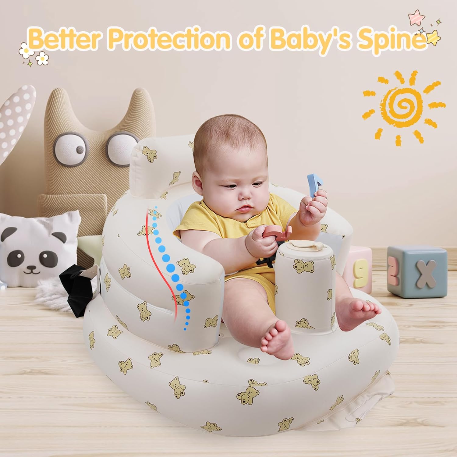 Inflatable Portable Baby Chair