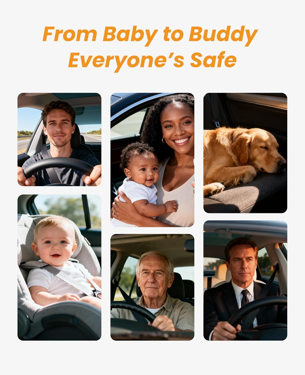 USB Baby Car Camera – 4.5" HD Mirror Display