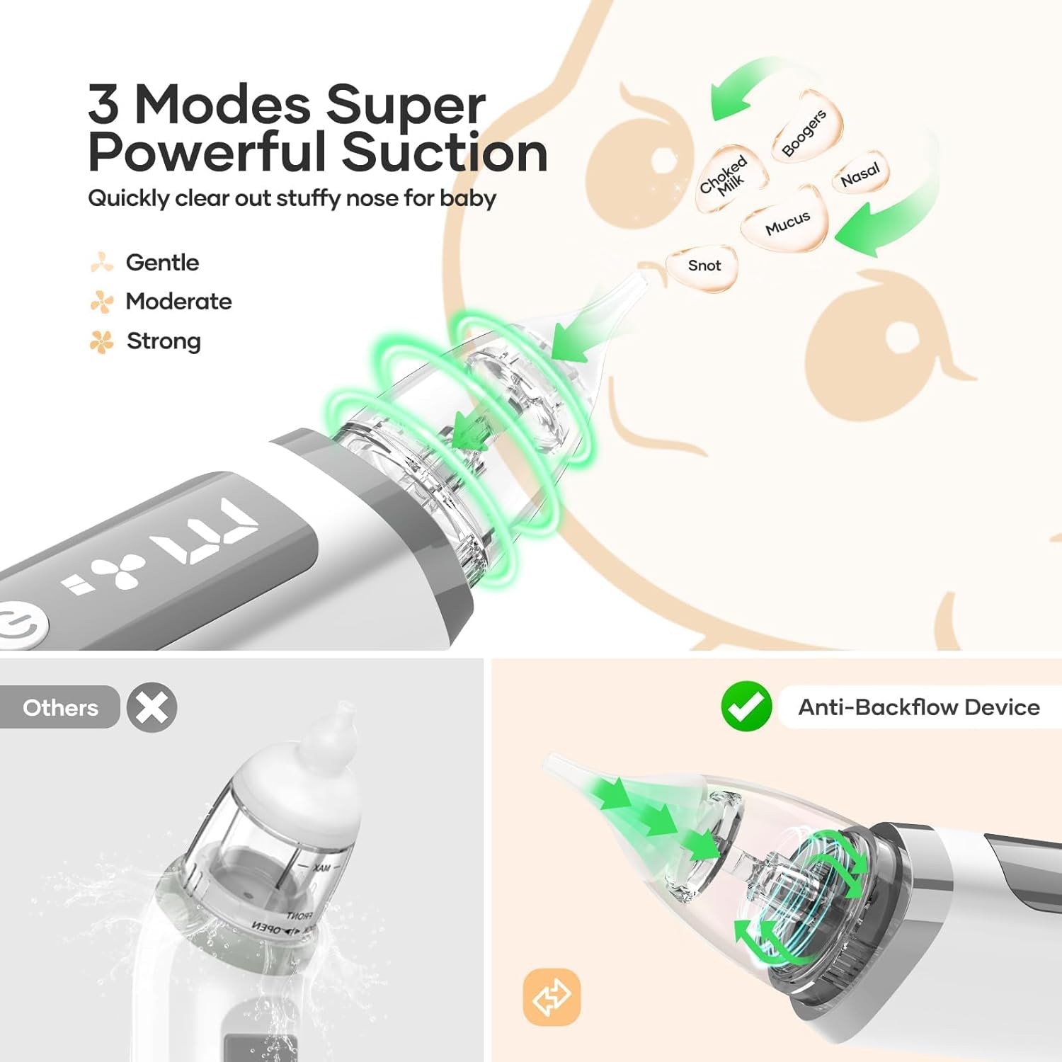 Electric Baby Nasal Aspirator