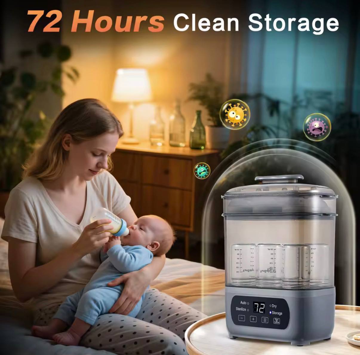 Baby Bottle Sterilizer & Dryer