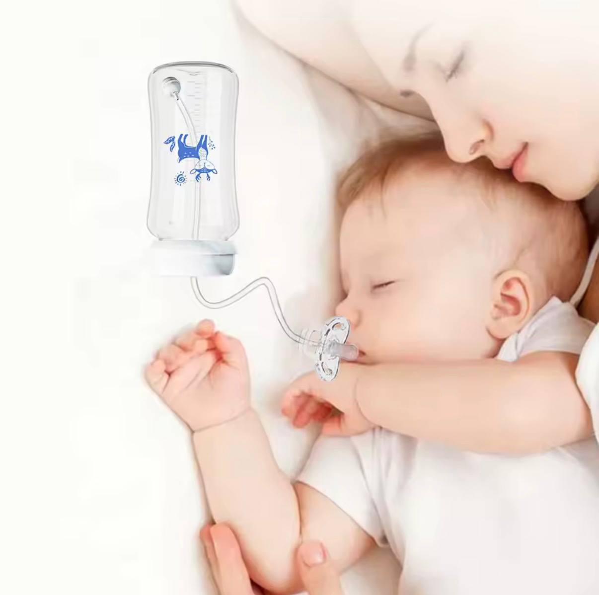 Hands-Free Baby Bottle