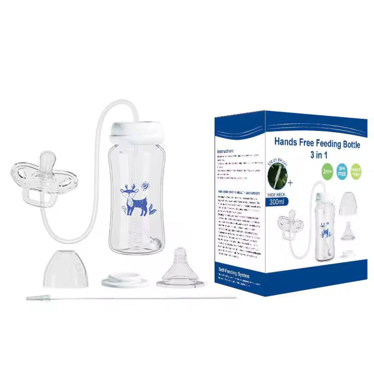 Hands-Free Baby Bottle