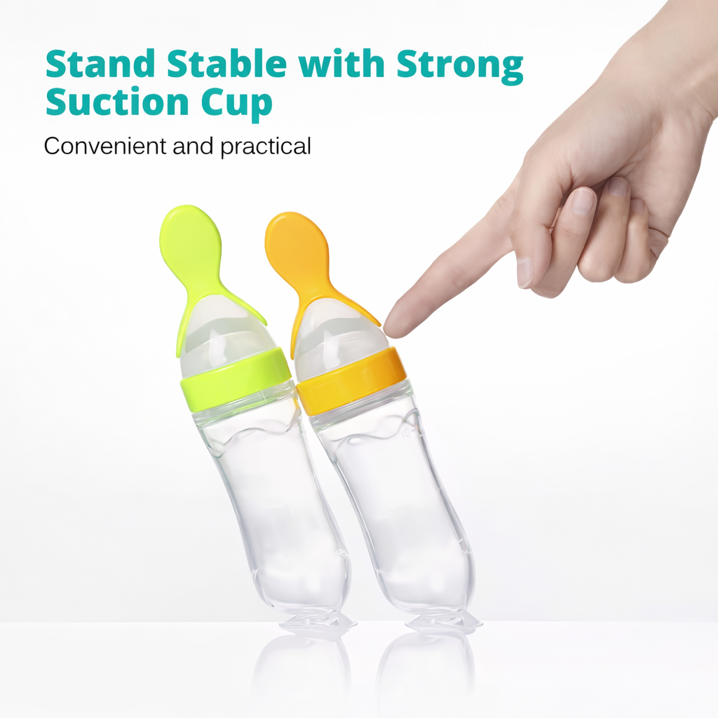 3 Pack Baby Food Feeder Spoon