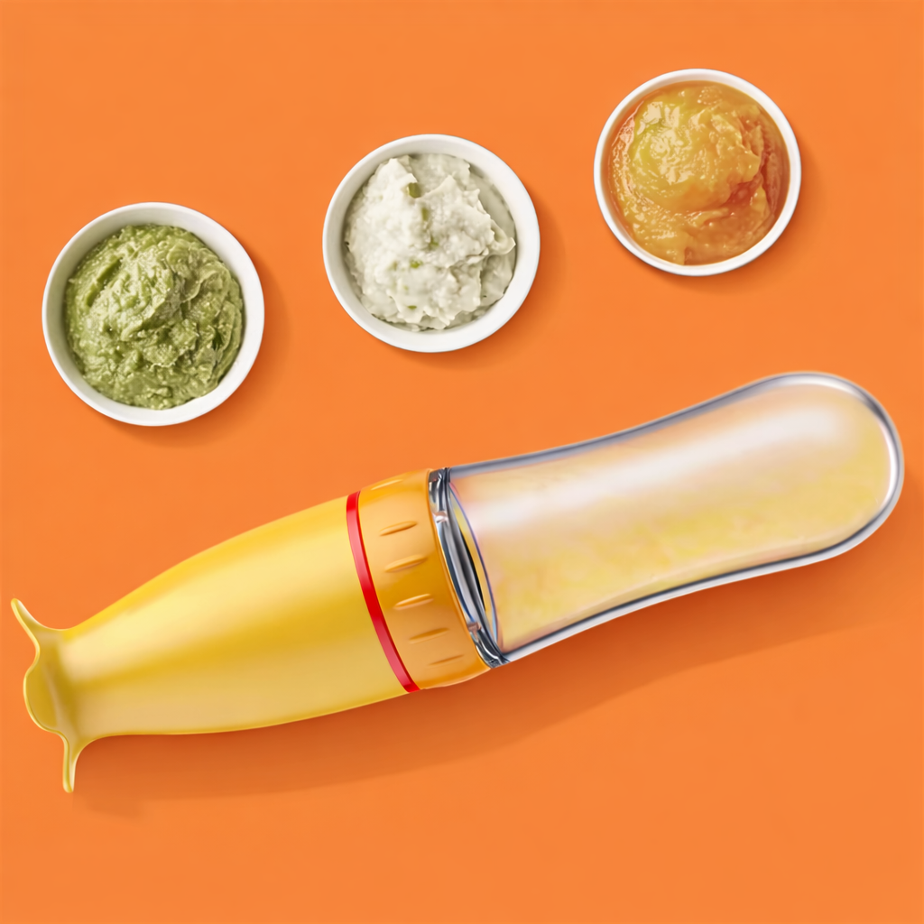 3 Pack Baby Food Feeder Spoon