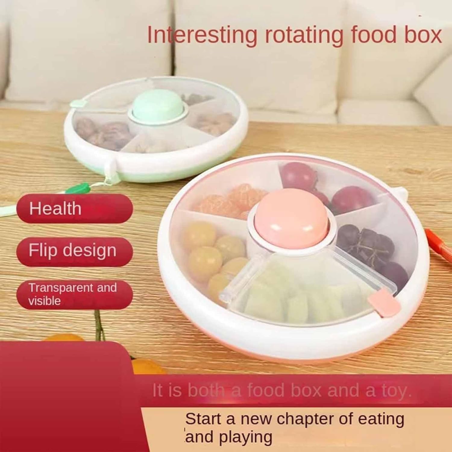 Portable Snack Spinner Bundle