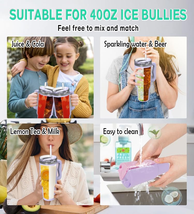 40 oz Dual Compartment Thermal Tumbler