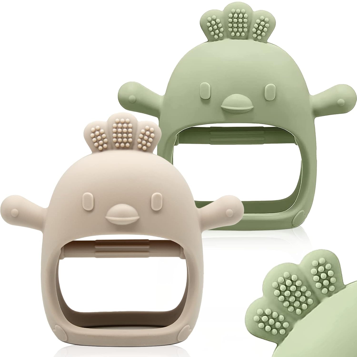 2 Pack Baby Teething Toy