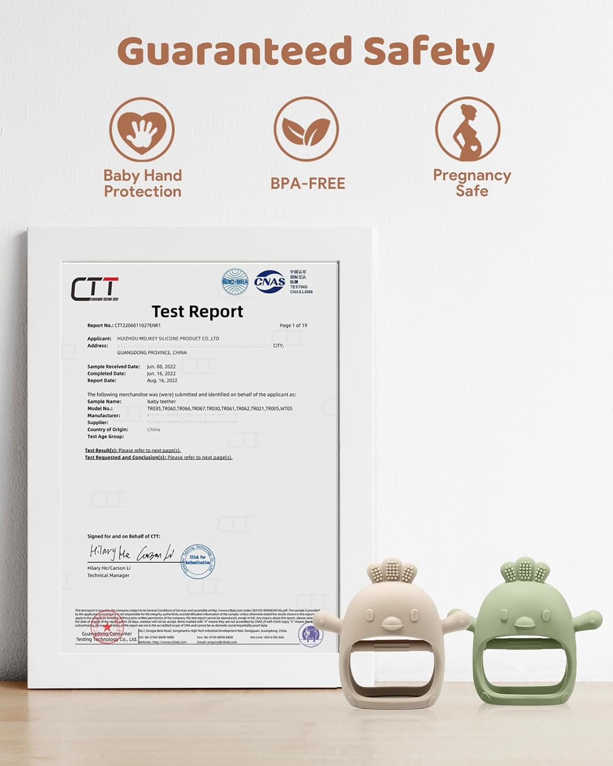 2 Pack Baby Teething Toy