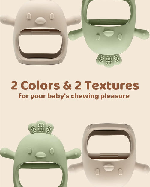 2 Pack Baby Teething Toy